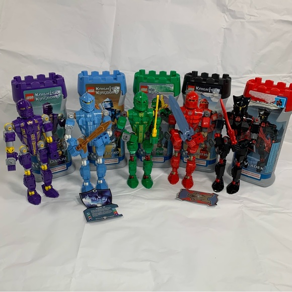 Lego Other - LEGO lot of 5 Lego Knights Kingdom, Incomplete